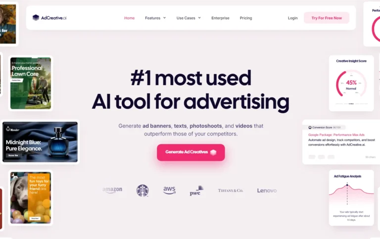 Adcreative AI website